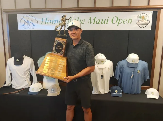 Chiarella secures Maui Open victory with eagle on final hole